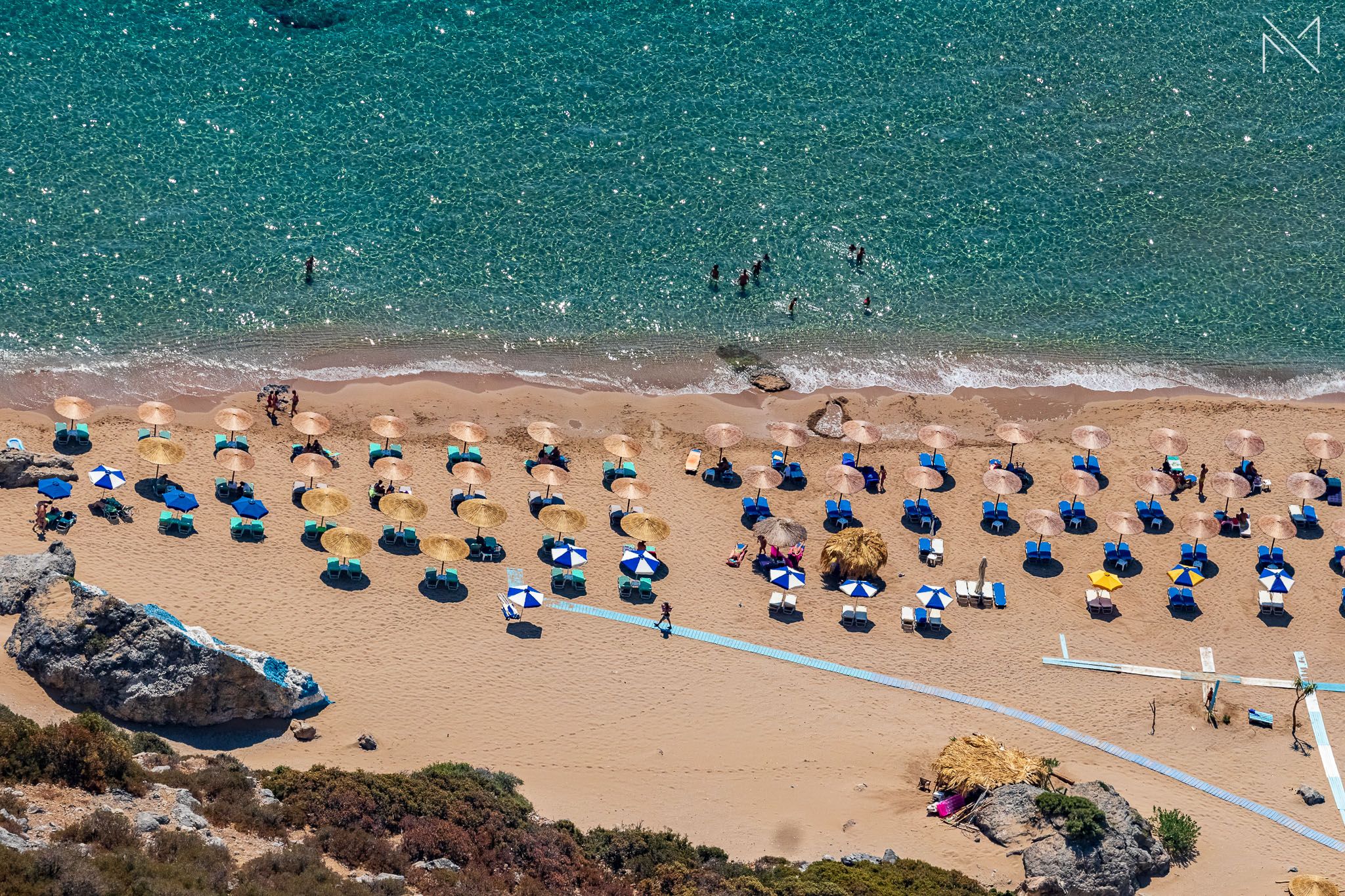 🏖️✨ Tsambika Beach
